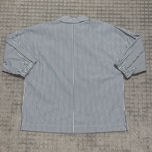 Michael Kors striped collared top - Picture 6 of 7